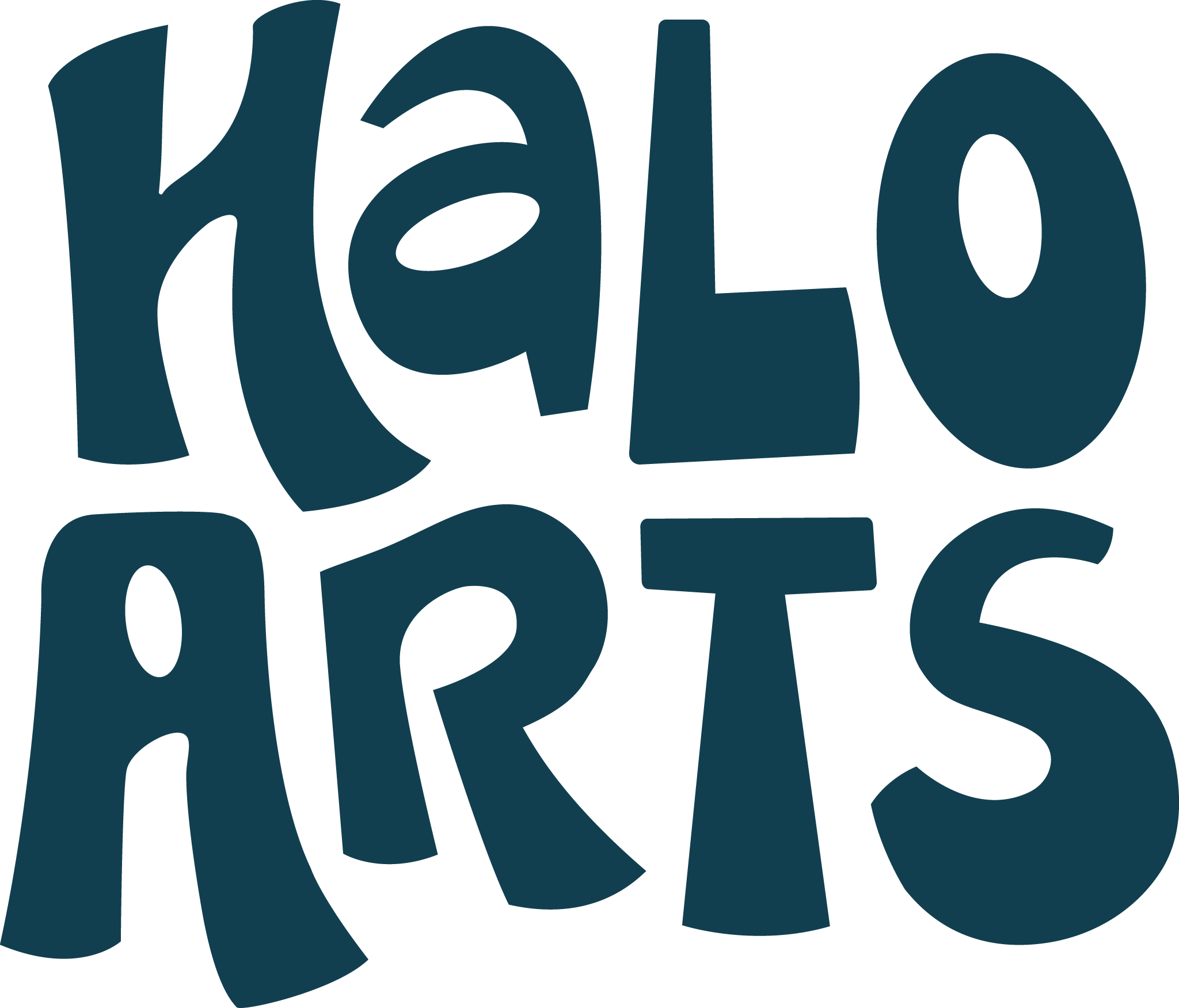 Halo Arts Logo Deep Blue Stacked@2048x